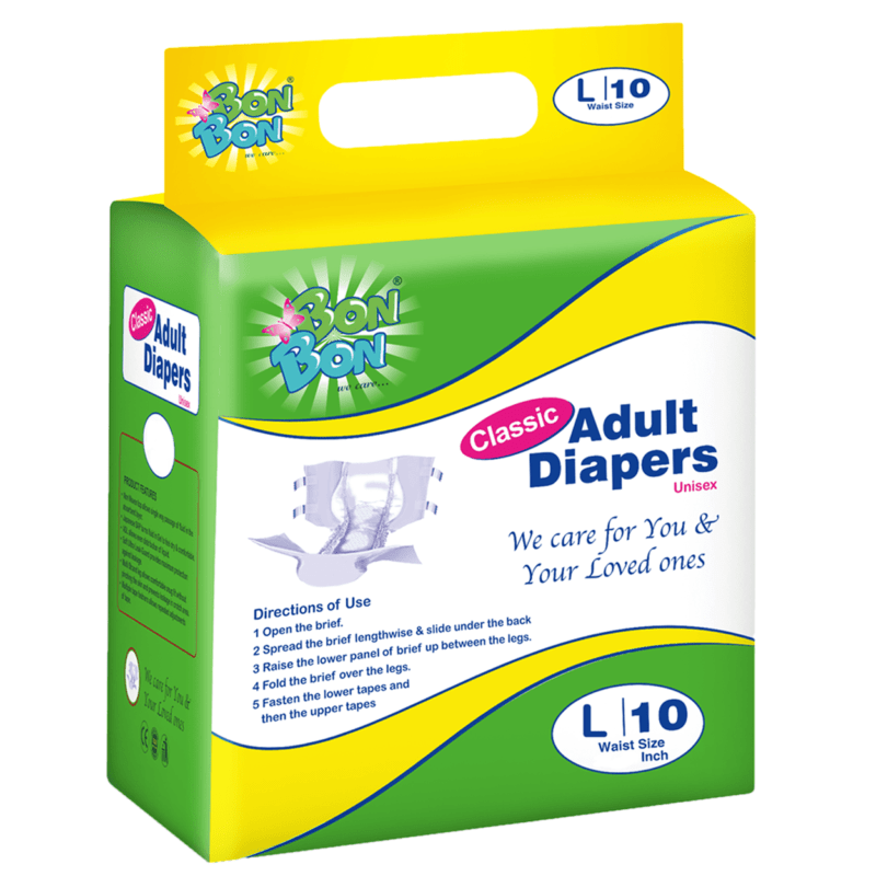 Ways to Avoid Diaper Leakage in Adults L 10PCS
