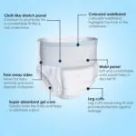 BonBon Adult Diaper Stretchable Waistband for Comfort