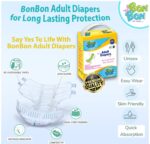 BonBon Diaper Classic Tape Style Diaper – Back Leak Guard Design