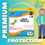 BonBon Pant Style Adult Diaper Easy Fit for Men and Women