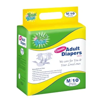 BonBon Classic Tape Style Adult Diaper – Leak-Proof Protection